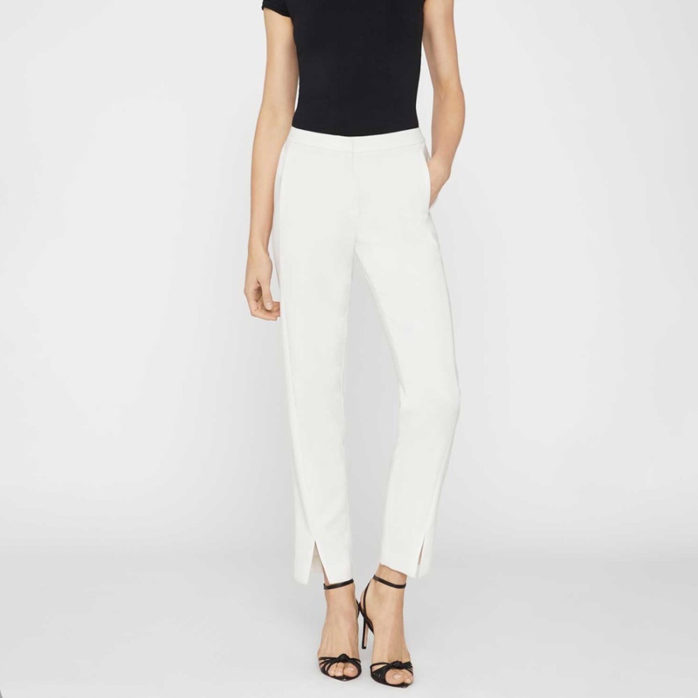 BCBGMAXAZRIA IVY SLIM-LEG TROUSER PANT